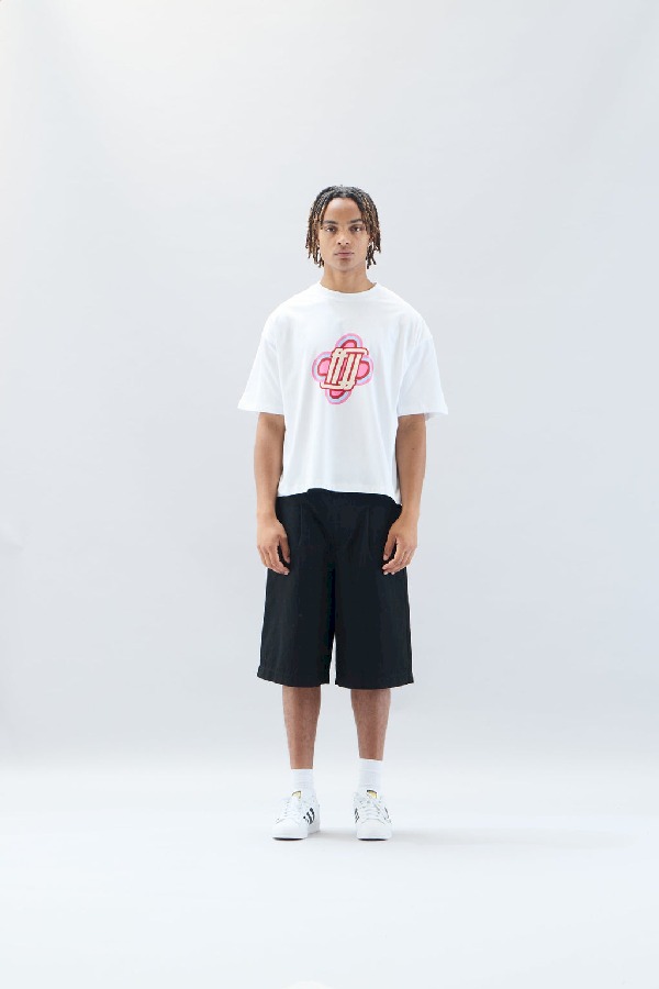 T-Shirts Scuffers Grand Prix Blancos | 18306VNFG