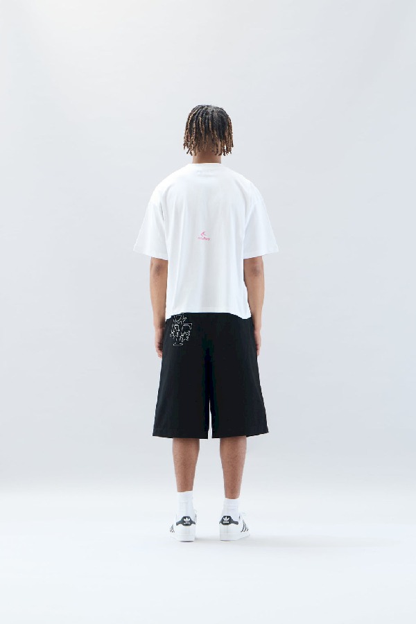 T-Shirts Scuffers Grand Prix Blancos | 18306VNFG