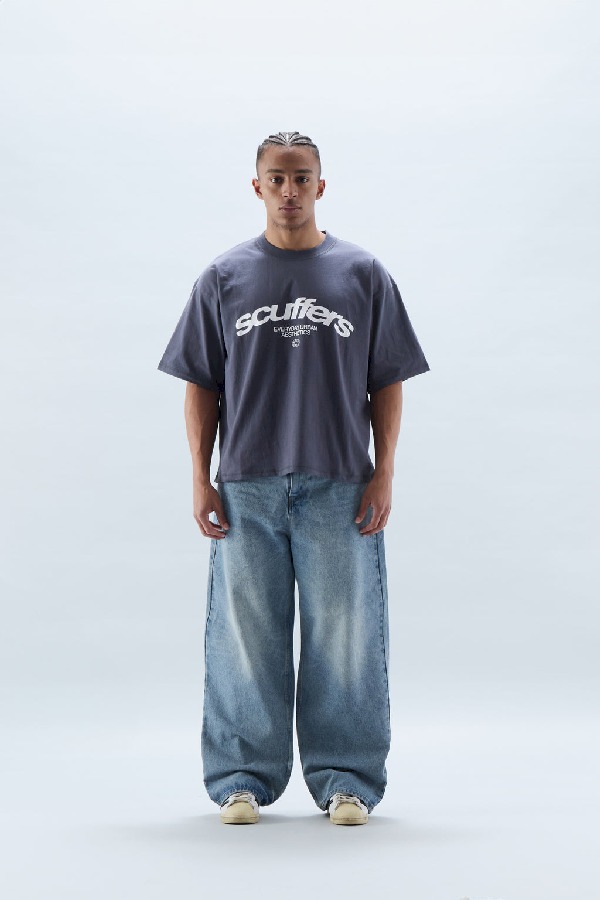 T-Shirts Scuffers Icon Azul Marino | 46271NLHT