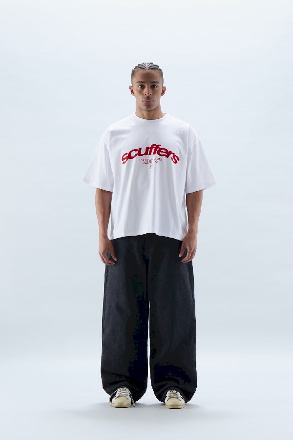 T-Shirts Scuffers Icon Blancos | 16938KUNC