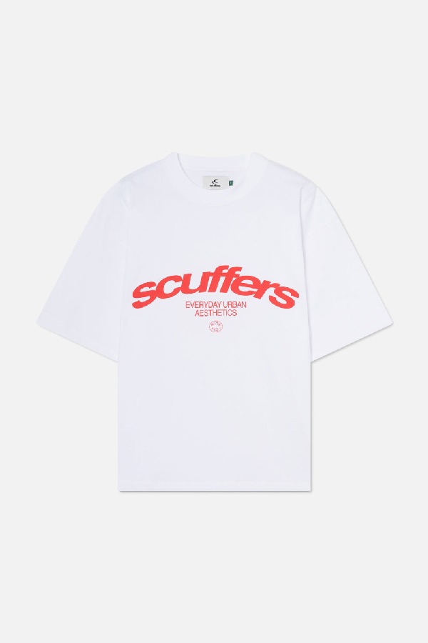 T-Shirts Scuffers Icon Blancos | 16938KUNC