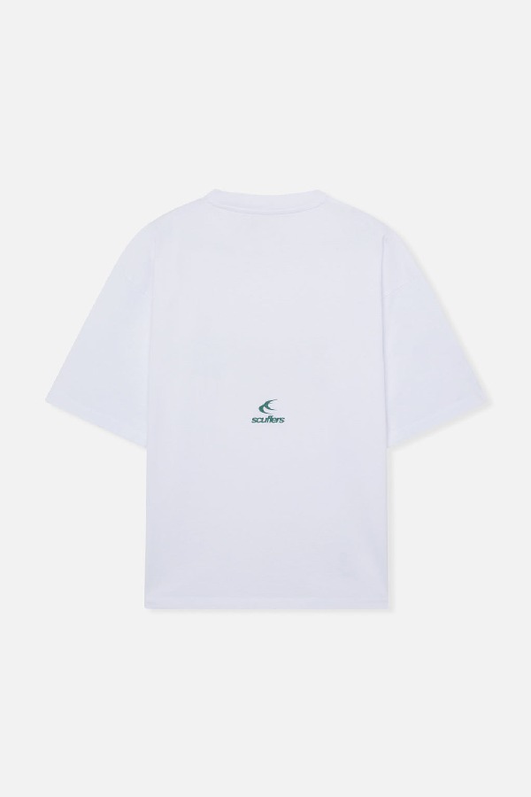 T-Shirts Scuffers Juicy Blancos | 63589ZBMY