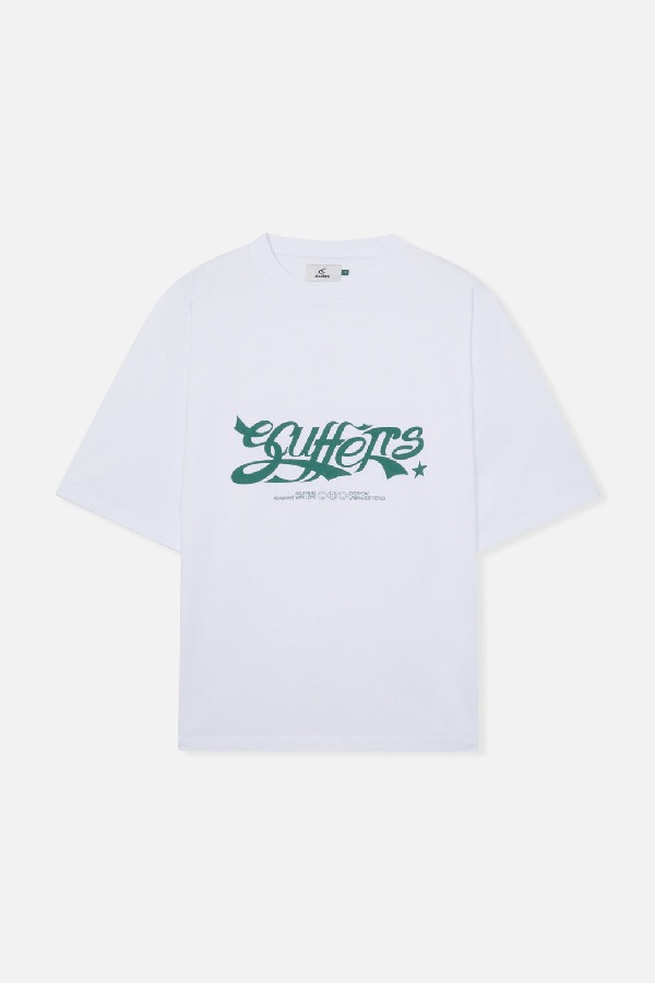 T-Shirts Scuffers Juicy Blancos | 63589ZBMY