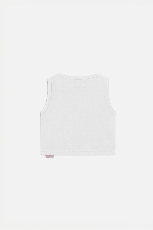 T-Shirts Scuffers LA Top Blancos | 46905QIAZ