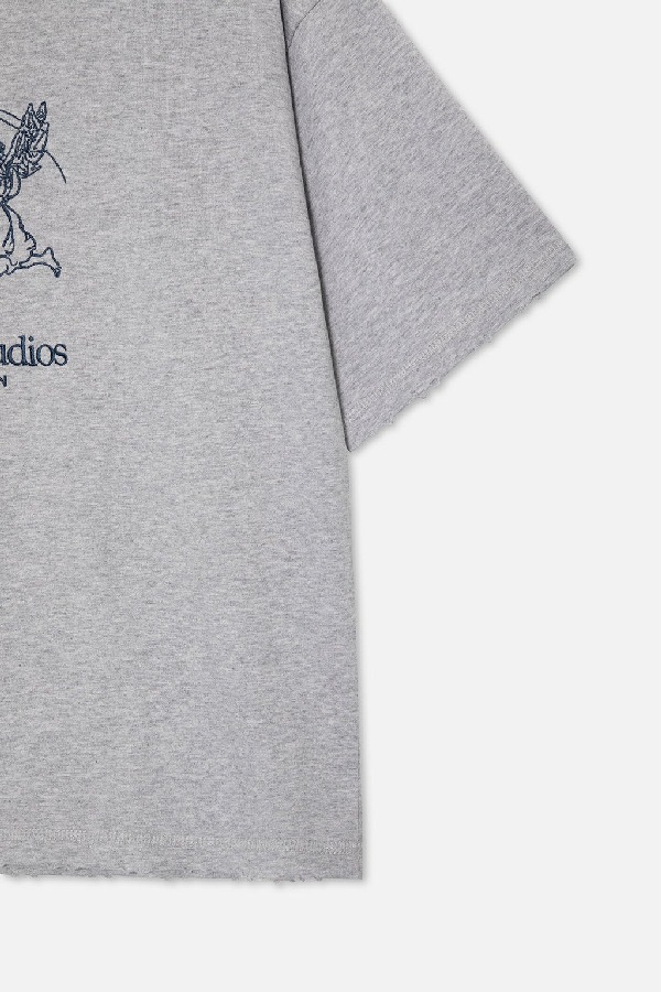 T-Shirts Scuffers Los Angeles Grises | 93074AFUL
