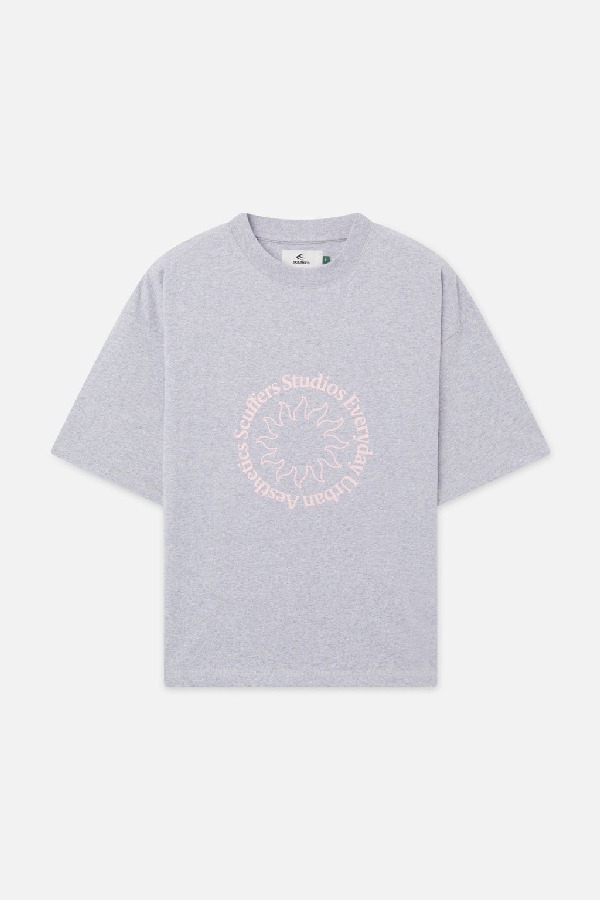 T-Shirts Scuffers Marbella Grises Claro | 39246CBTF