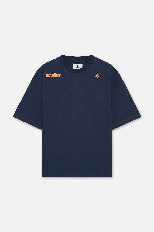 T-Shirts Scuffers Motor Studios Azul Marino Azules | 56791JMOL
