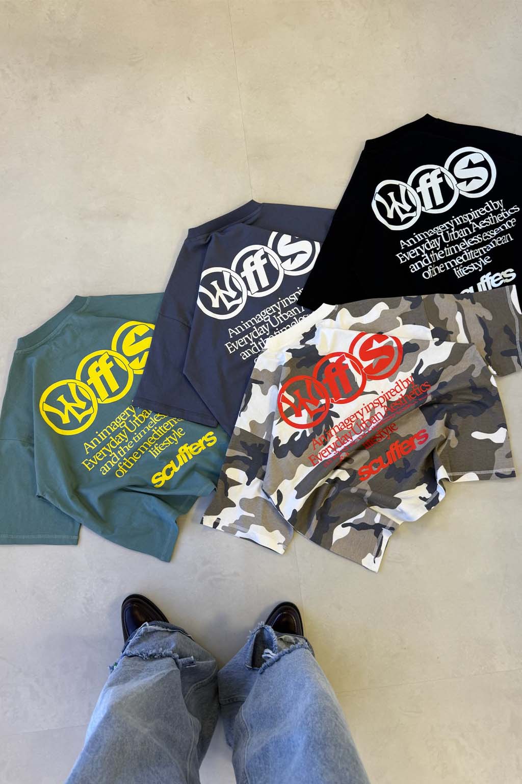 T-Shirts Scuffers New Age T-Shirt Azules | 23076ILYB