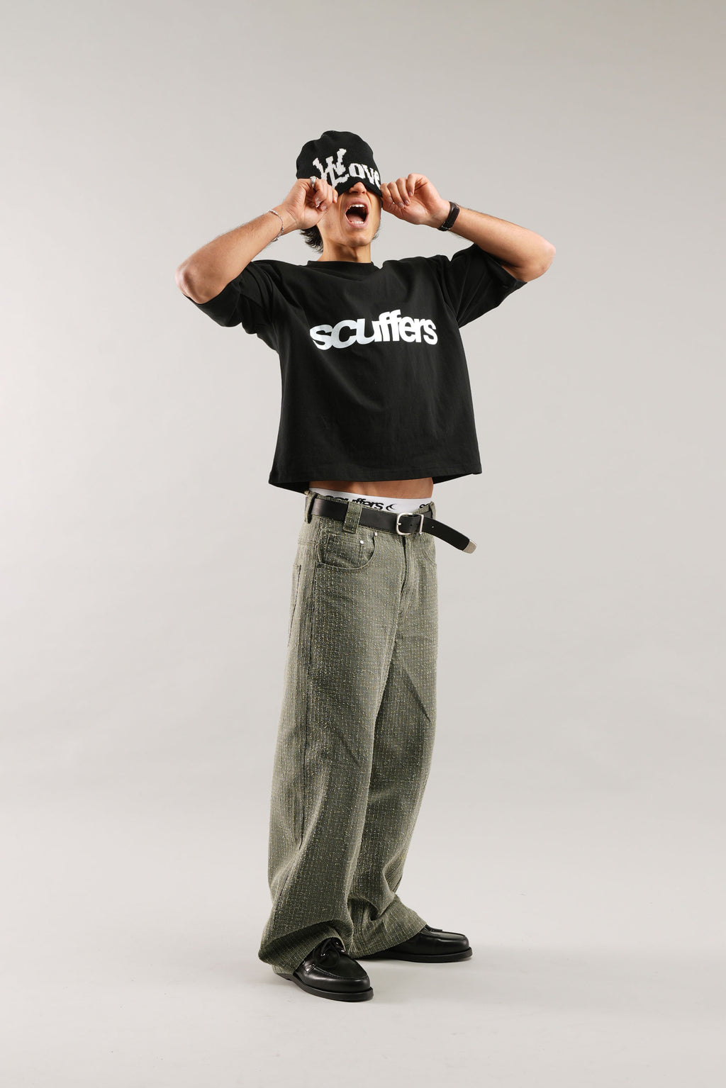 T-Shirts Scuffers New Age T-Shirt Negros | 62985KFYX