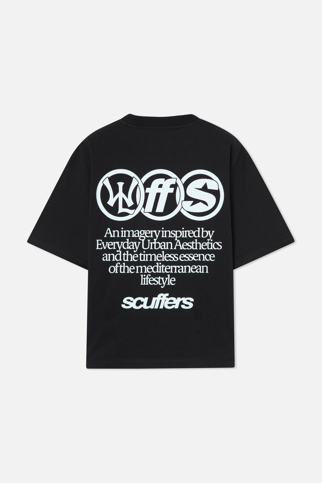 T-Shirts Scuffers New Age T-Shirt Negros | 62985KFYX