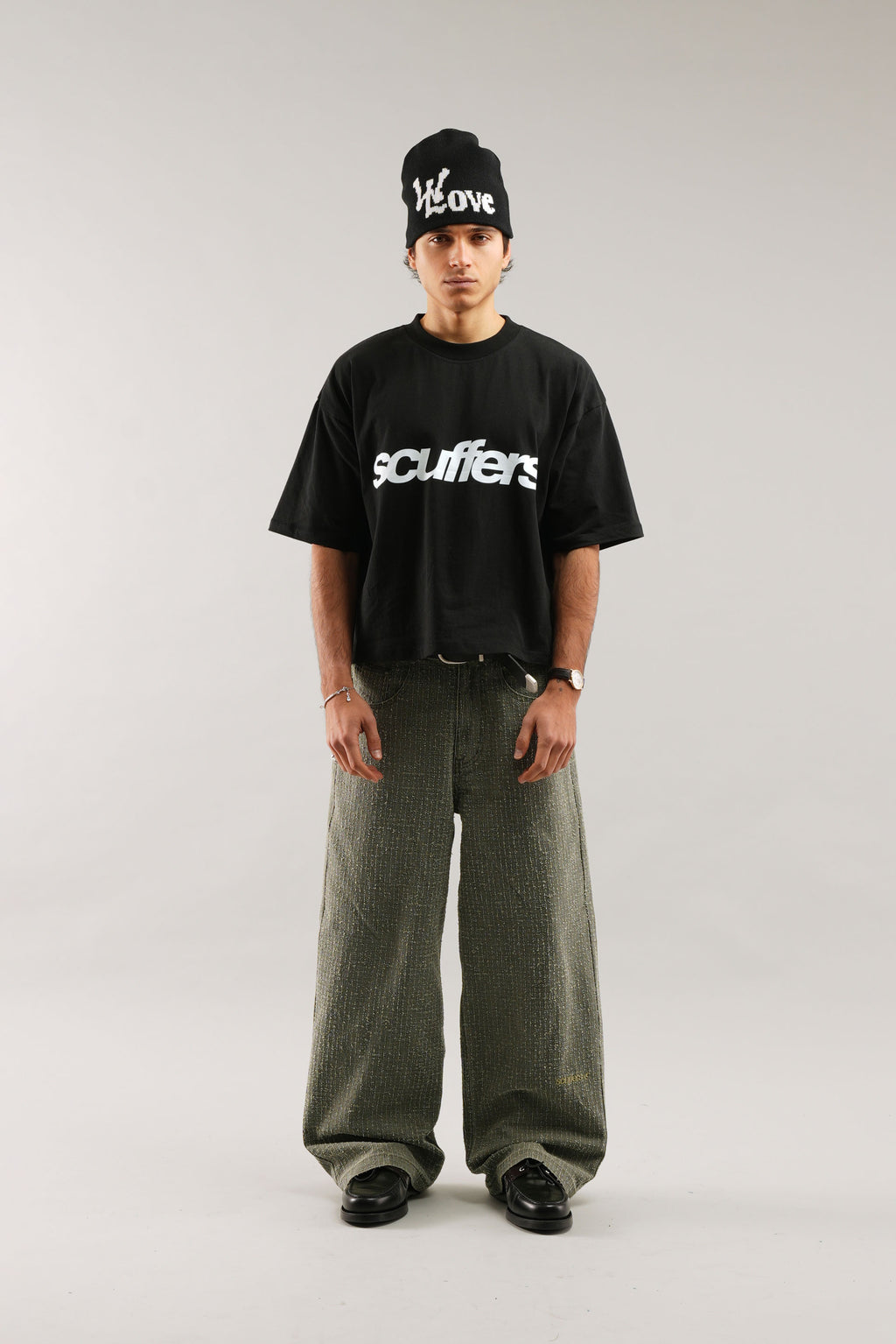 T-Shirts Scuffers New Age T-Shirt Negros | 62985KFYX