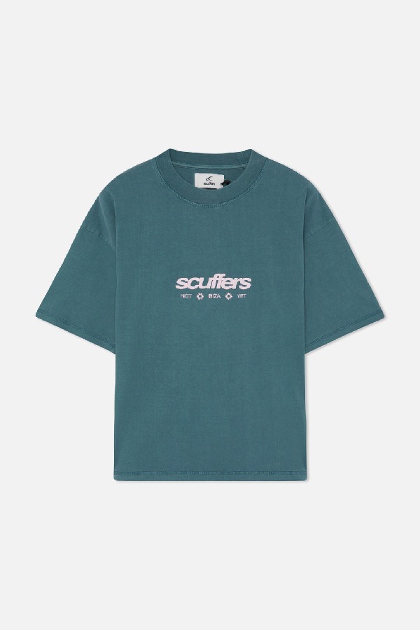 T-Shirts Scuffers Not Ibiza T-shirt Verdes | 10647FGTU