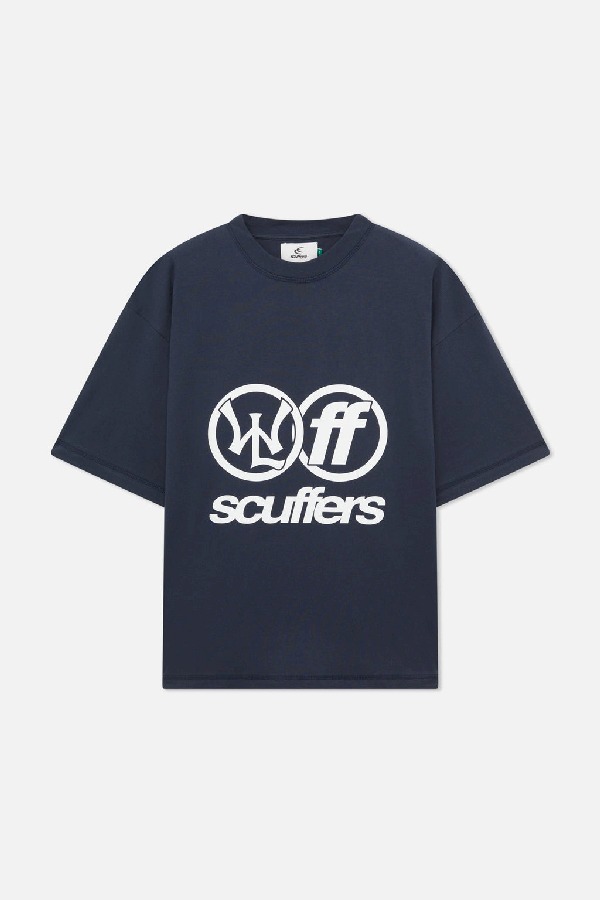 T-Shirts Scuffers Paris Azul Marino | 29831AIYB