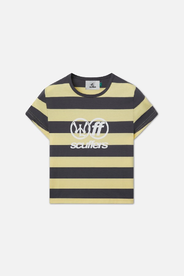 T-Shirts Scuffers Paris Top Amarillos | 49827TDXB