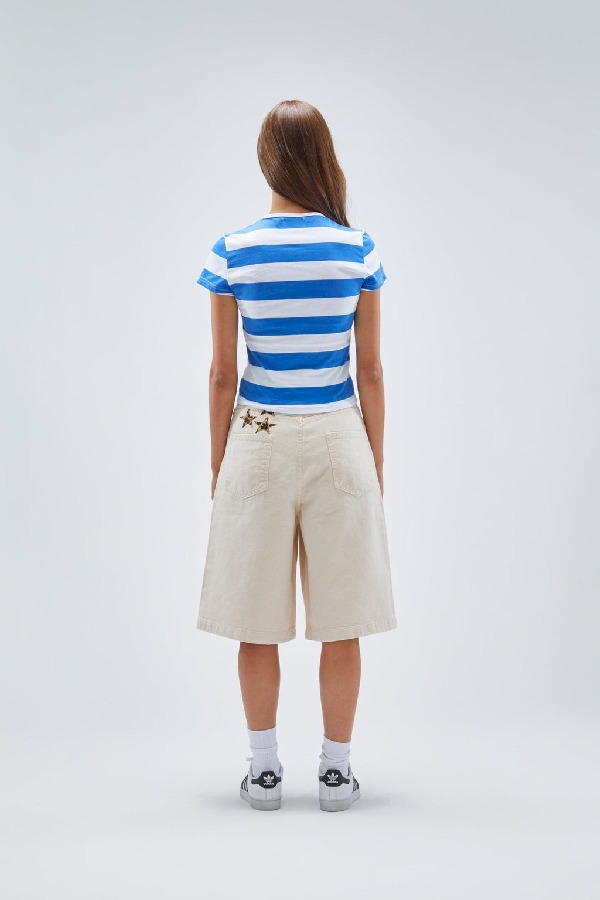 T-Shirts Scuffers Paris Top Azul Marino | 40967DMYG