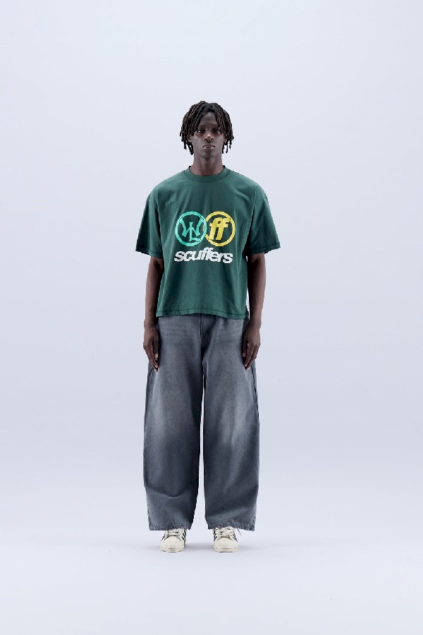 T-Shirts Scuffers Paris Verdes | 97468LSDY