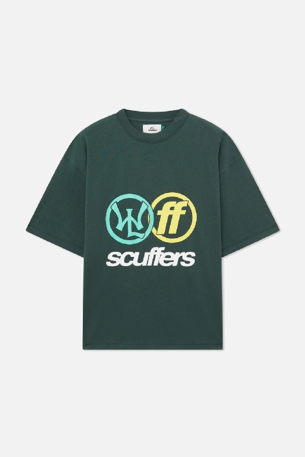 T-Shirts Scuffers Paris Verdes | 97468LSDY