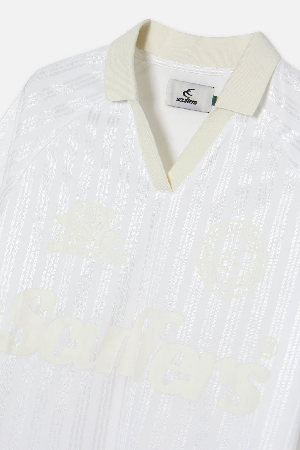 T-Shirts Scuffers Pearl Football T-Shirt Blancos | 91307IWXZ