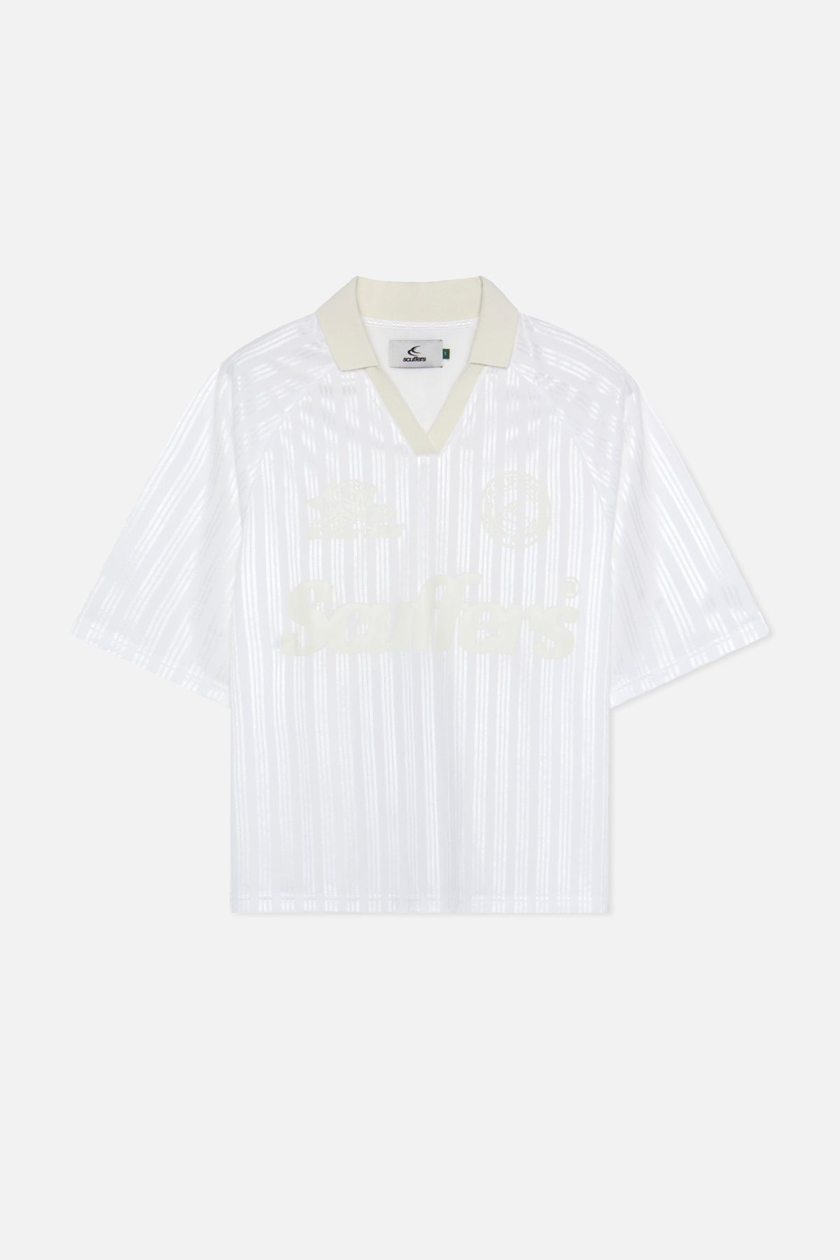 T-Shirts Scuffers Pearl Football T-Shirt Blancos | 91307IWXZ
