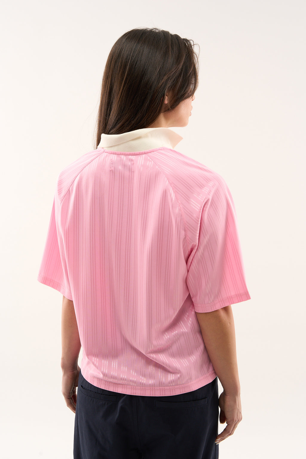 T-Shirts Scuffers Pearl Football T-Shirt Rosas | 85096FSCP