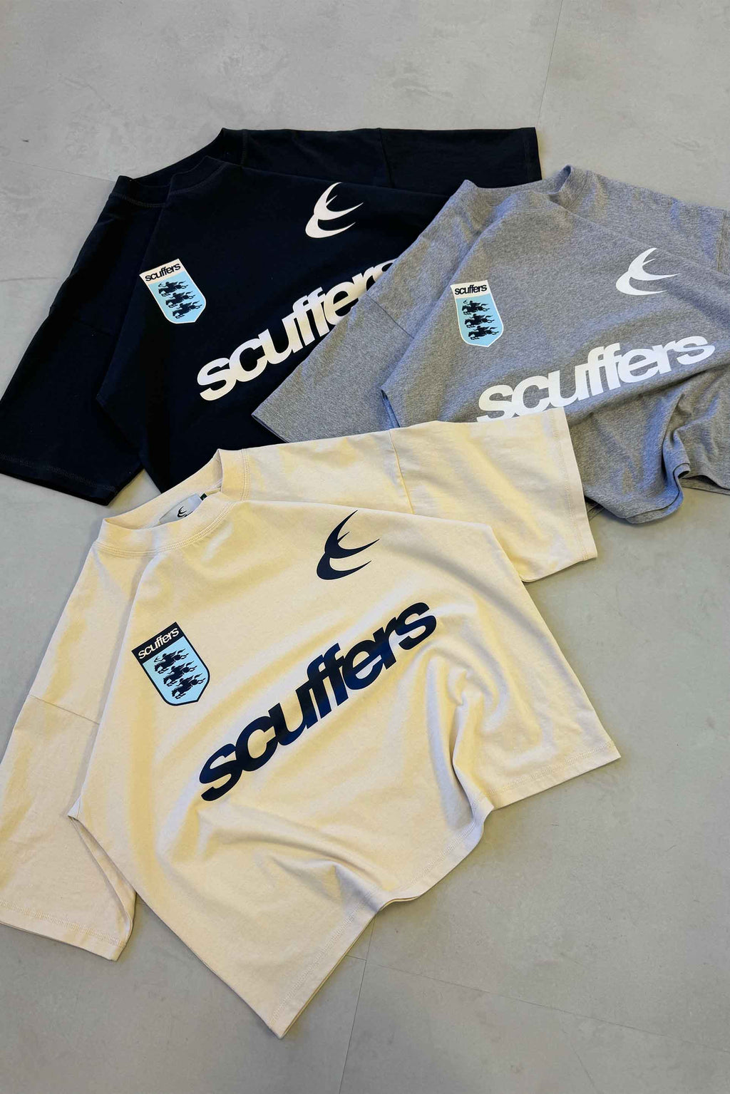 T-Shirts Scuffers Picnic T-Shirt Ecru | 24980HVER