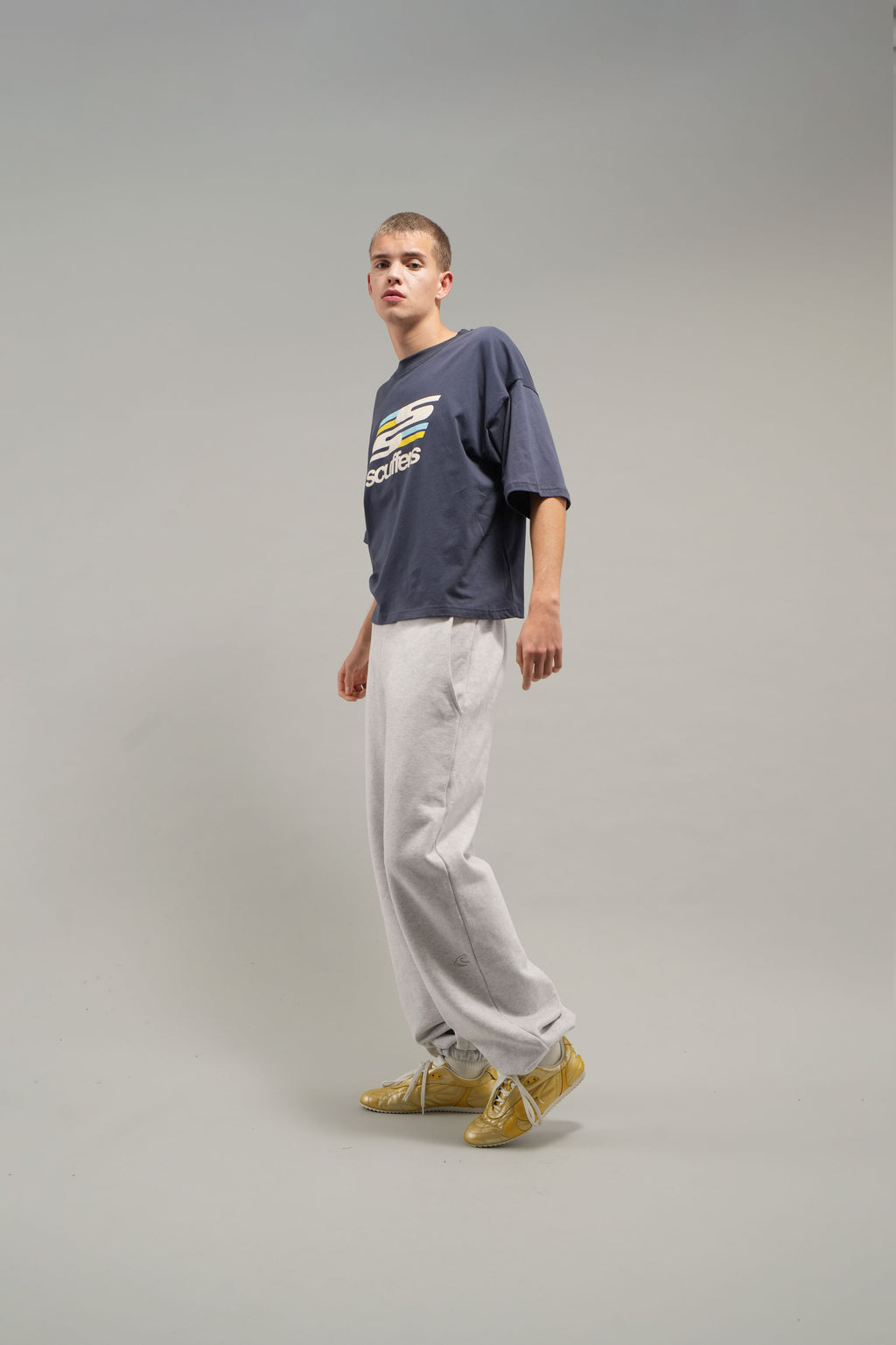 T-Shirts Scuffers Pininfirina T-Shirt Azules | 25417YNUK