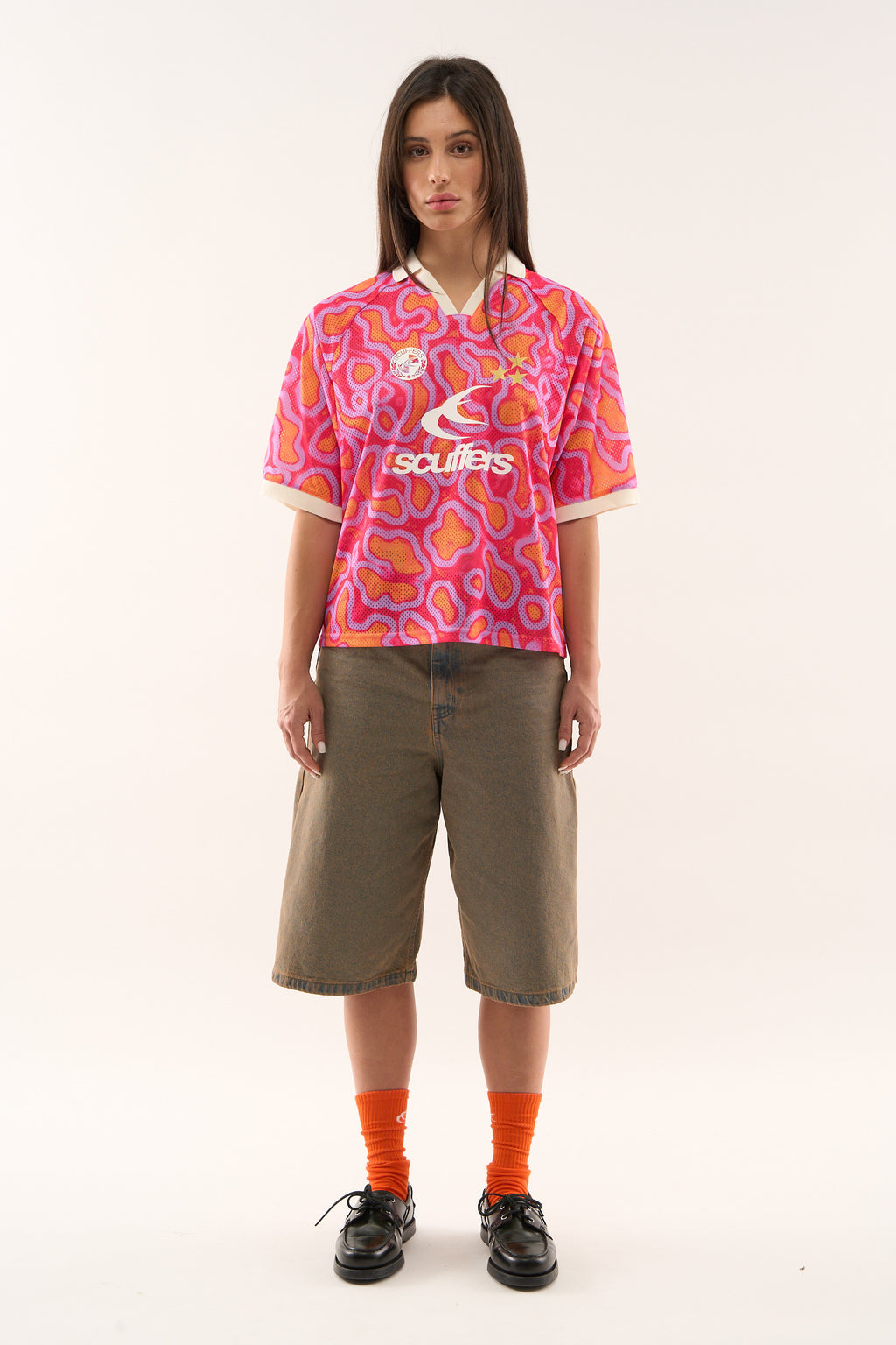 T-Shirts Scuffers Podium T-Shirt Magma | 80142OCZV