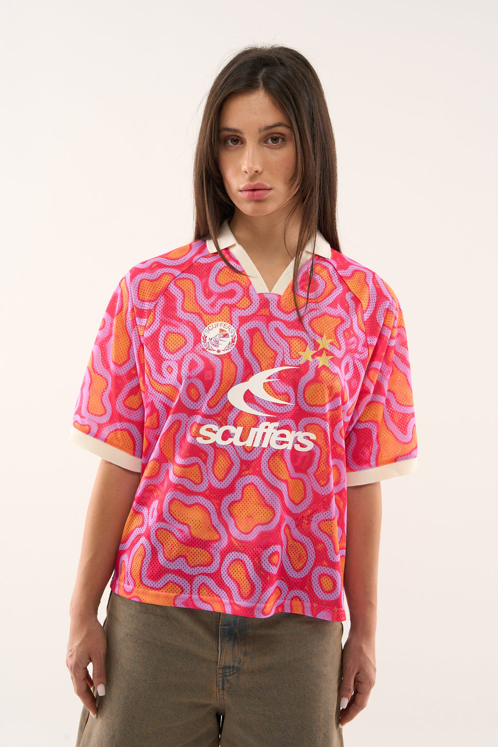 T-Shirts Scuffers Podium T-Shirt Magma | 80142OCZV