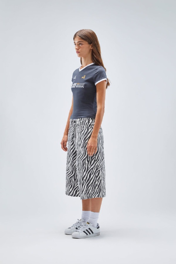 T-Shirts Scuffers Racer Top Negros | 21708MQGE