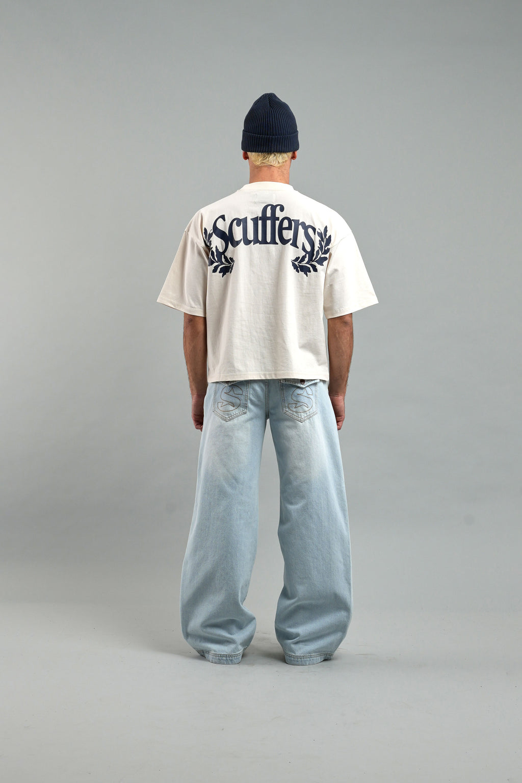 T-Shirts Scuffers Romeo T-shirt Ecru | 28730NCZB