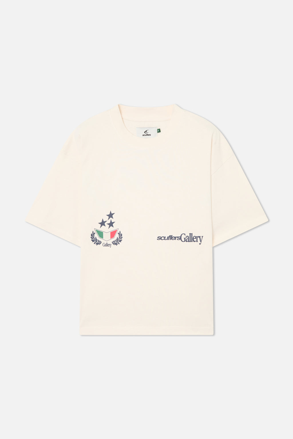 T-Shirts Scuffers Romeo T-shirt Ecru | 28730NCZB