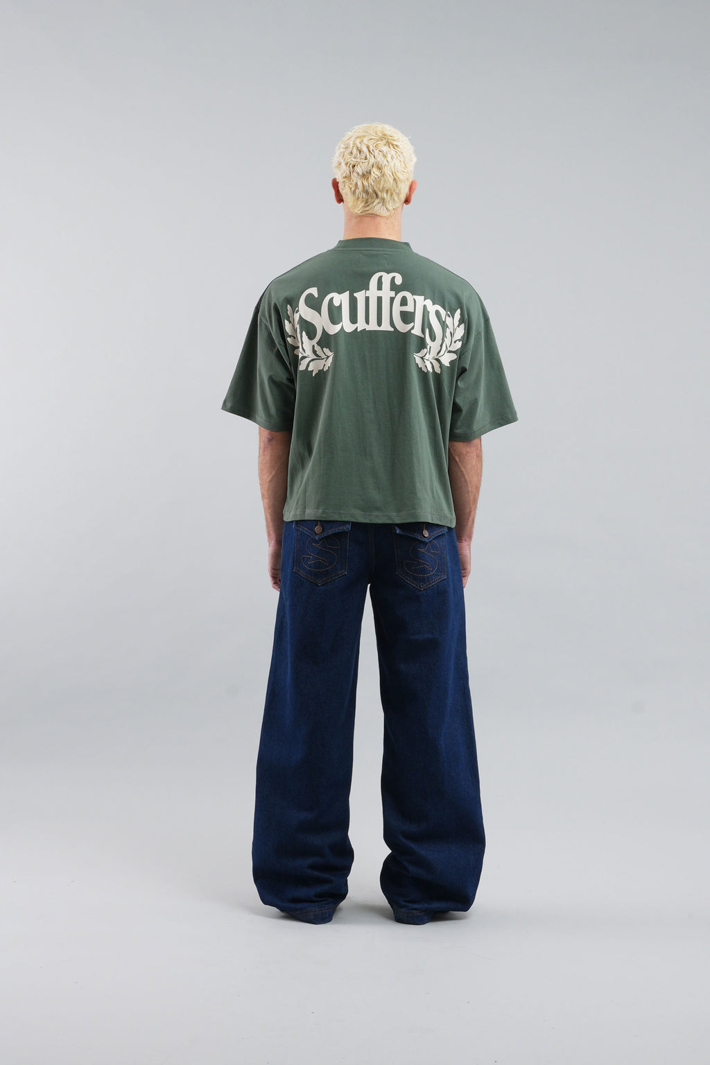 T-Shirts Scuffers Romeo T-shirt Verdes | 09378RBEQ