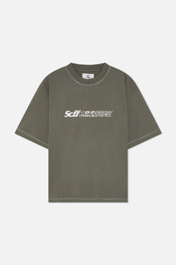 T-Shirts Scuffers SCFF T-shirt Verdes | 15346TBVE