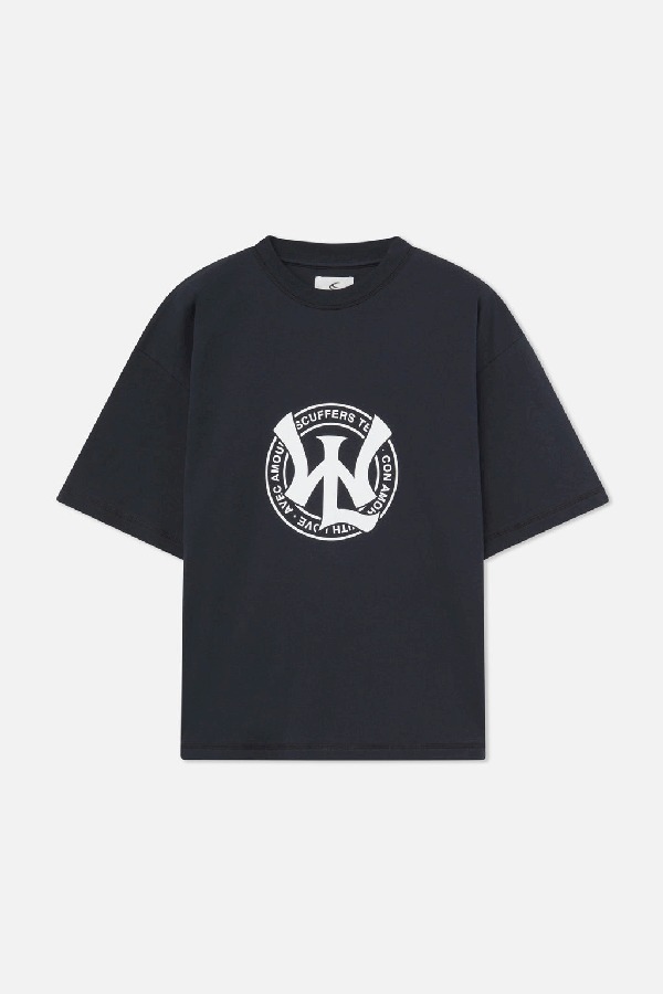 T-Shirts Scuffers SSS League T-Shirt Negros | 60328SHXF
