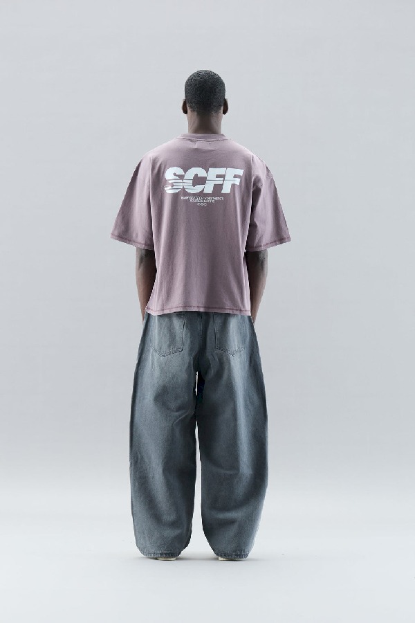 T-Shirts Scuffers SSS SCFF Grises | 89106GKAL