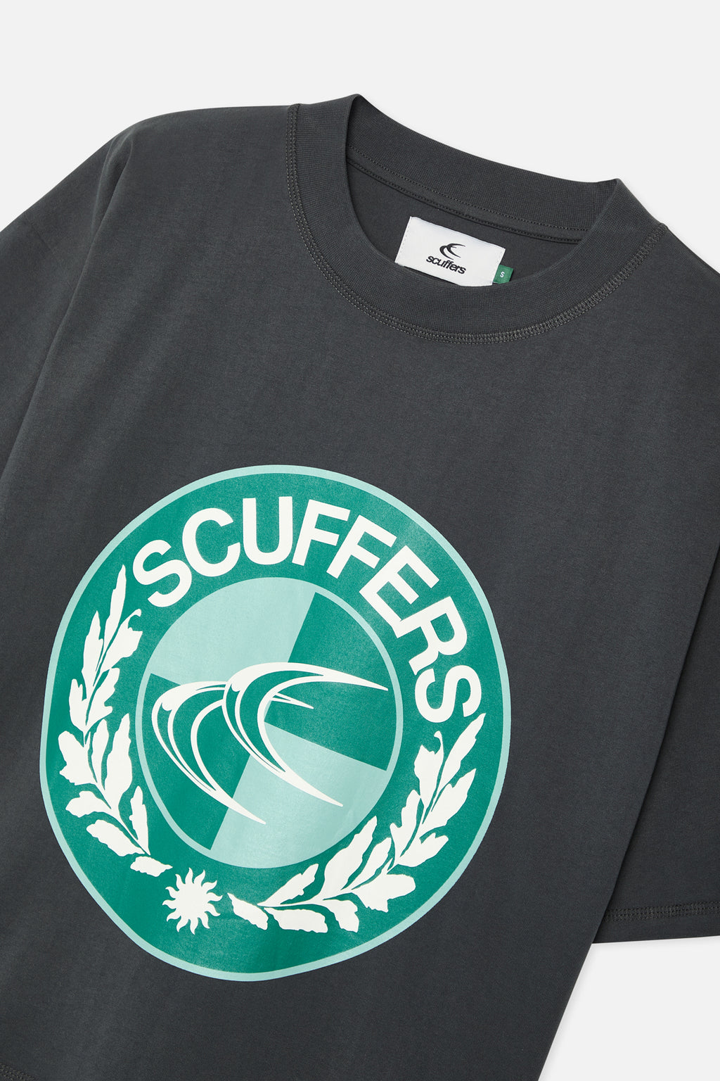 T-Shirts Scuffers Shield T-Shirt Azules | 09684OEIG