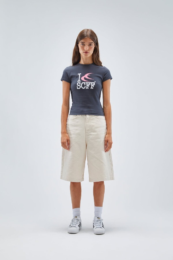 T-Shirts Scuffers Souvenir Top Grises Oscuro | 41638XION