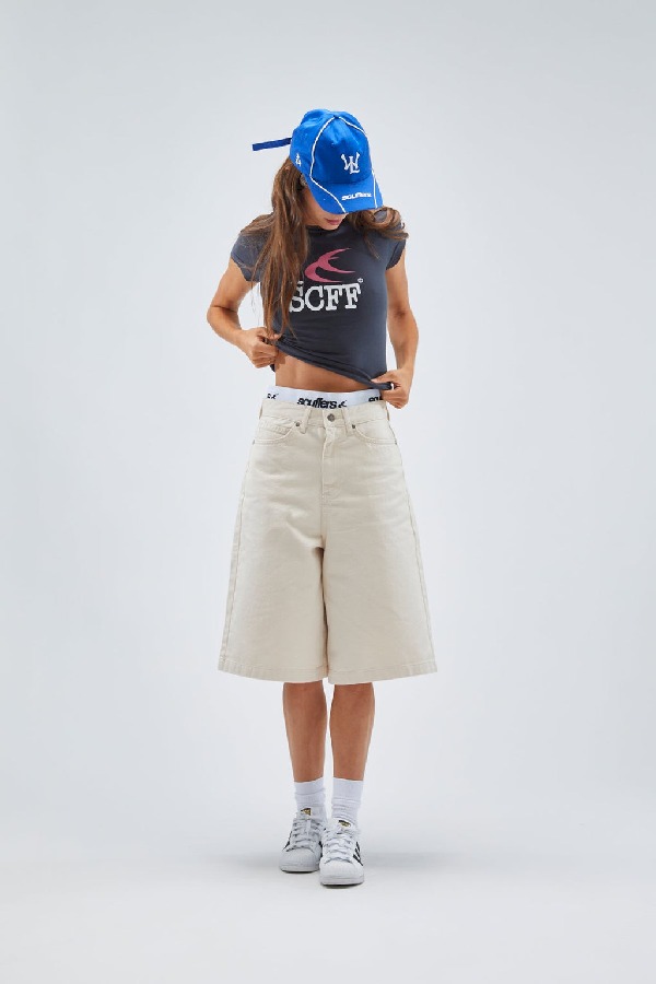 T-Shirts Scuffers Souvenir Top Grises Oscuro | 41638XION
