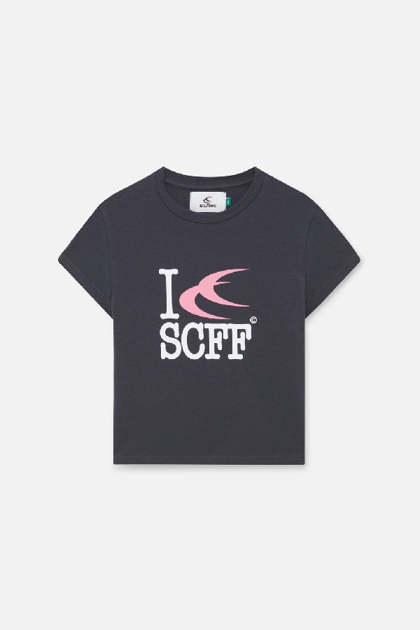T-Shirts Scuffers Souvenir Top Grises Oscuro | 41638XION