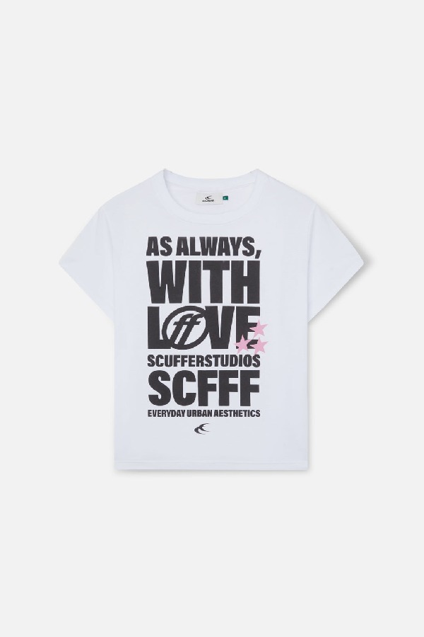 T-Shirts Scuffers Spam Top Blancos | 50148ASNP