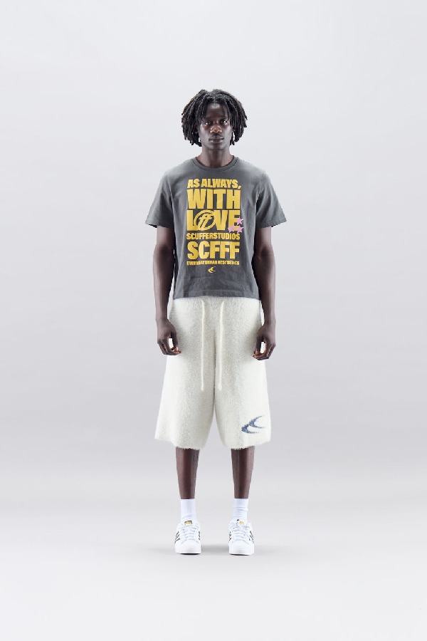 T-Shirts Scuffers Spam Top Grises | 53120SNCT