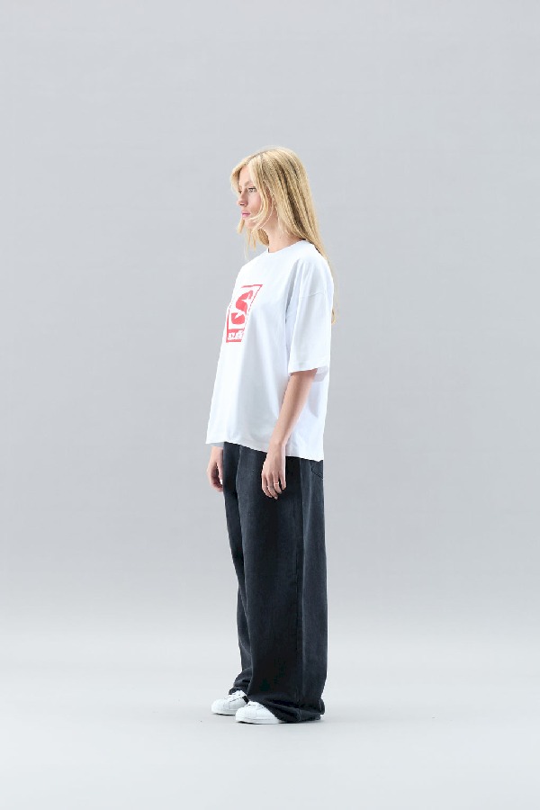 T-Shirts Scuffers Starnova Blancos | 52674AEPH