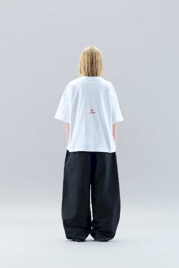 T-Shirts Scuffers Starnova Blancos | 52674AEPH