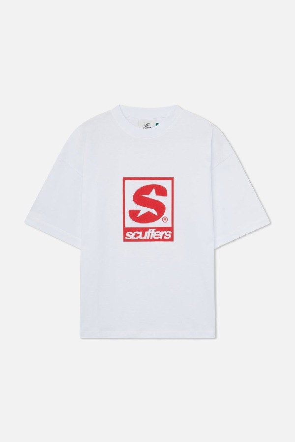 T-Shirts Scuffers Starnova Blancos | 52674AEPH