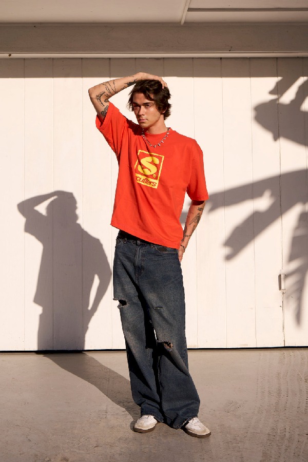 T-Shirts Scuffers Starnova Rojos | 69243IFBY