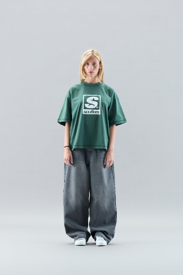 T-Shirts Scuffers Starnova Verdes | 58642SVNY