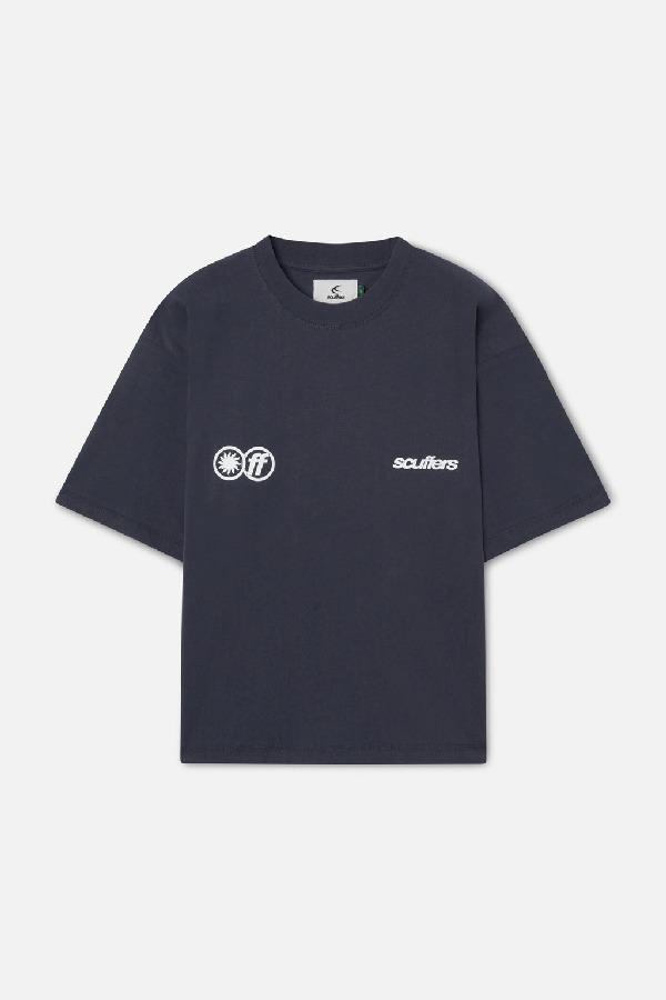 T-Shirts Scuffers Tarifa Azul Marino | 15827NSRC
