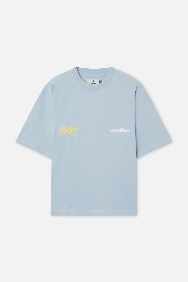 T-Shirts Scuffers Tarifa Azules Claro | 34809IDHO