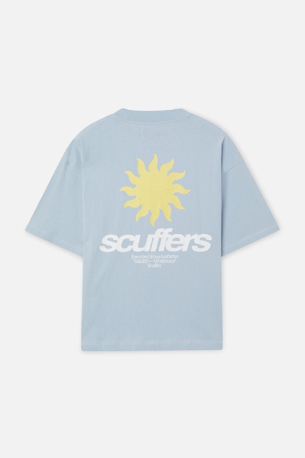 T-Shirts Scuffers Tarifa Azules Claro | 34809IDHO