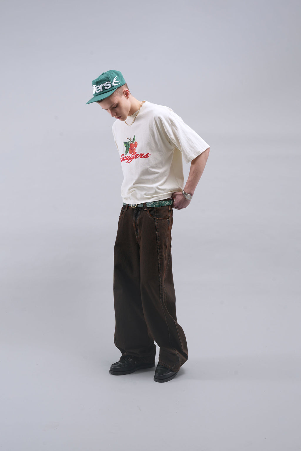 T-Shirts Scuffers Tropical T-Shirt Ecru | 70649OVQM
